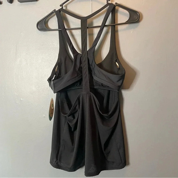 prAna Ainsley Tankini Top - Women's size small NWT black - Picture 13 of 14
